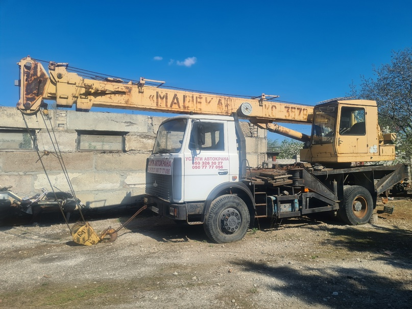 Продам автокран 2007 года Машка на базе Маза грузоподьемность 15 тон мотор шестерка турбо очень экономный Возможно приобрести в КРЕДИТ Обмен на легковые авто По астральный вопросам звоните Комментарии не читаю +79591441400